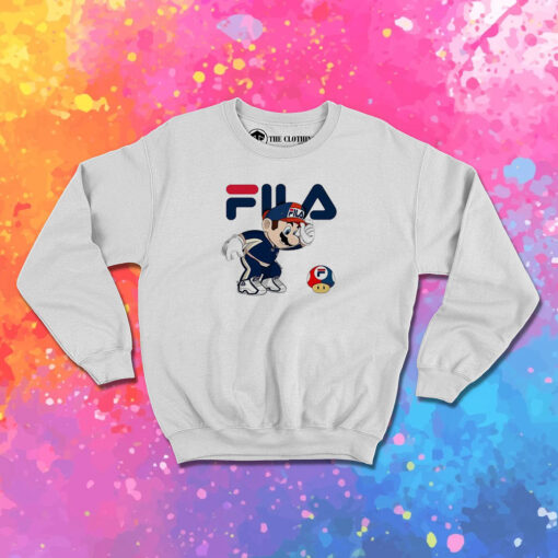 Fila Funny Mario Bros Sweatshirt 1.jpeg