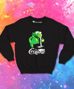 Funny Kermit The Frog Enjoy Cocaine Sweatshirt 1.jpeg