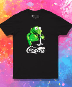 Funny Kermit The Frog Enjoy Cocaine T Shirt 1.jpeg