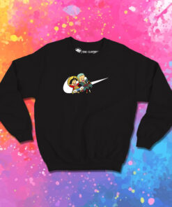 Funny Luffy And Zoro One Piece Nike Sweatshirt 1.jpeg