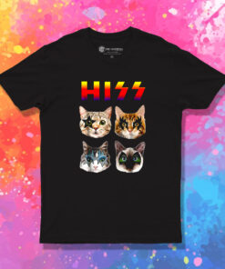 Hiss Funny Cats Kittens Rock Rockin T Shirt 1.jpeg