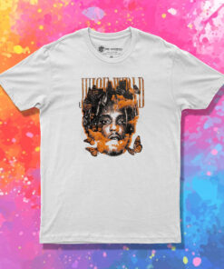 Juice WRLD Butterflies Portrait T Shirt 1.jpeg