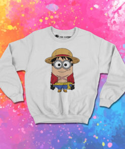 Monkey D luffy Minon Sweatshirt 1.jpeg