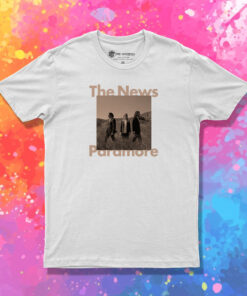 Paramore The News Band T Shirt 1.jpeg