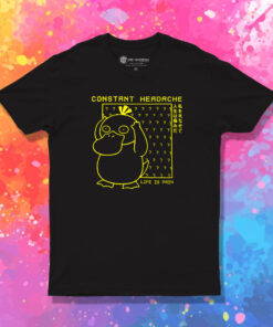 Psyduck Constant Headache T Shirt 1.jpeg