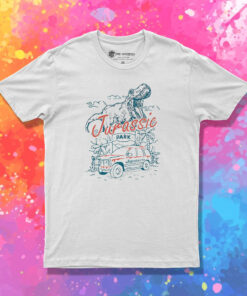 Retro Jurassic Park Entrance T Shirt 1.jpeg