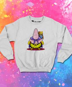 Saiyan SpongeBob Majin Buu Funny Sweatshirt 1.jpeg