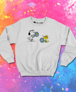 Snoopy and Woodstock Tennis Sweatshirt 1.jpeg