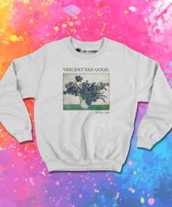 Van Gogh Irises Sweatshirt 1.jpeg